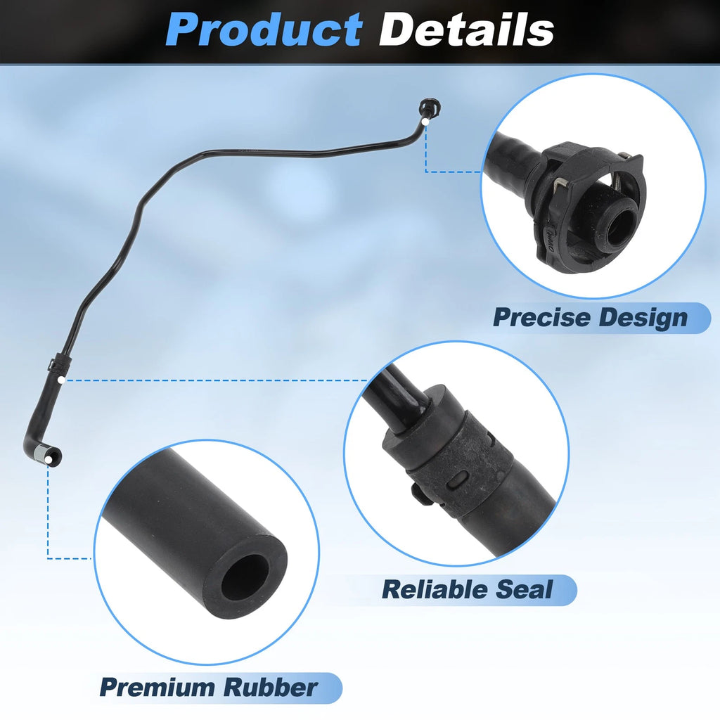 Radiator Cooling Overflow Hose for Audi A6/A6 Avant/A6 Avant Quattro (1998–2004)