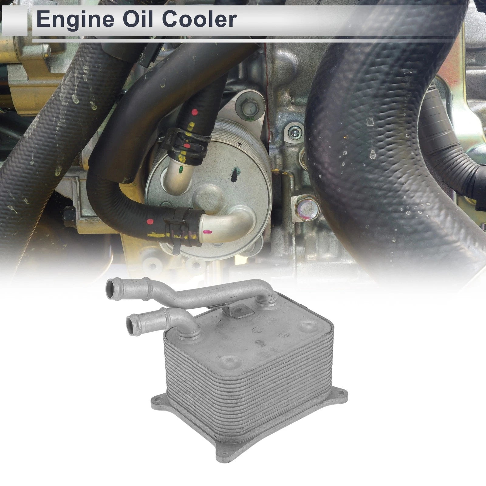 Engine Oil Cooler for Audi S5 (2008–2012) No. 079117015B