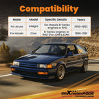 Front Competition Traction Bar for Honda Civic (1988–1991) / Acura Integra (1990–1993)
