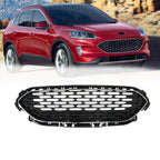 Front Upper Grille Assembly for Ford Escape (2020–2022) W/Chrome Trim