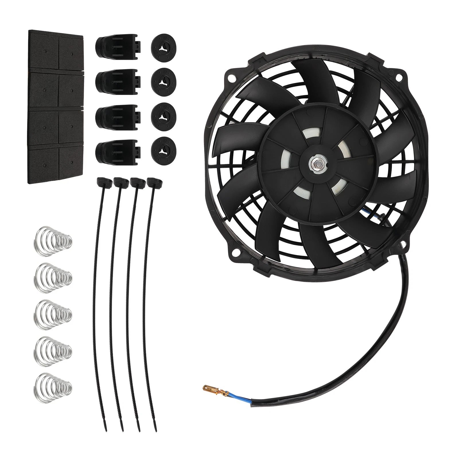 7" Cooling System Fan Assembly for Universal Vehicle Application (12V)