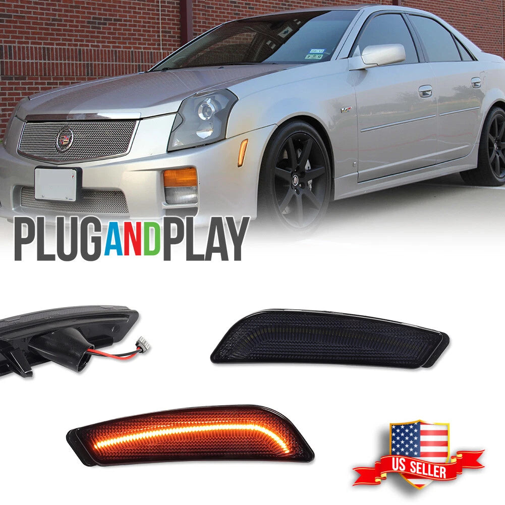 LED Side Marker Lights for Cadillac CTS CTS-V (2003–2007)