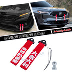 Sport Tow Strap Front Rear Bumper for Honda Acura (2018–2021)