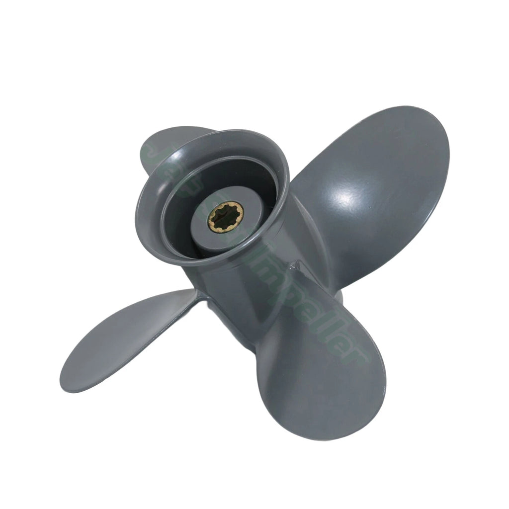 Boat Propeller 9.25x10 for Honda Outboard 8-20HP (8 Spline, 4 Blades)
