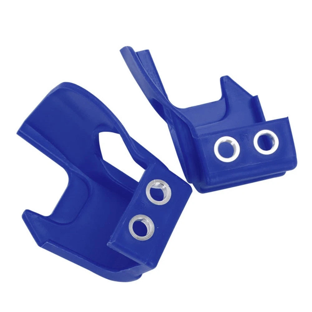 2X Fork Shoe Protection Kit Blue for KX250 KX450 CRF250 300 450 RX (2017–2020)
