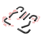 2.5" Universal Aluminum Turbo Intercooler Pipe Kit with Hose and Clamp