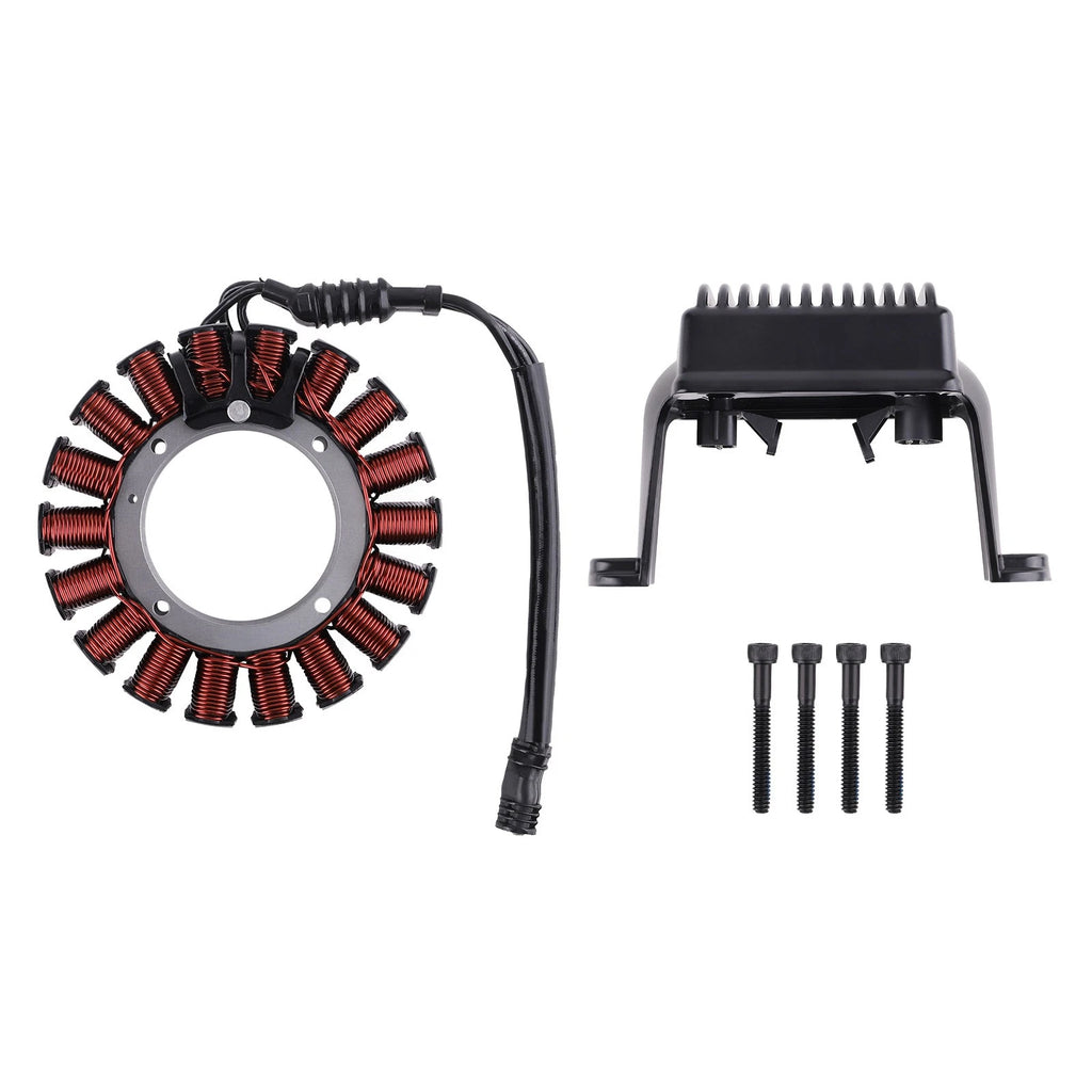Stator & Regulator Rectifier for Harley Electra Glide FLHT, Road King FLHR (2006–2008)