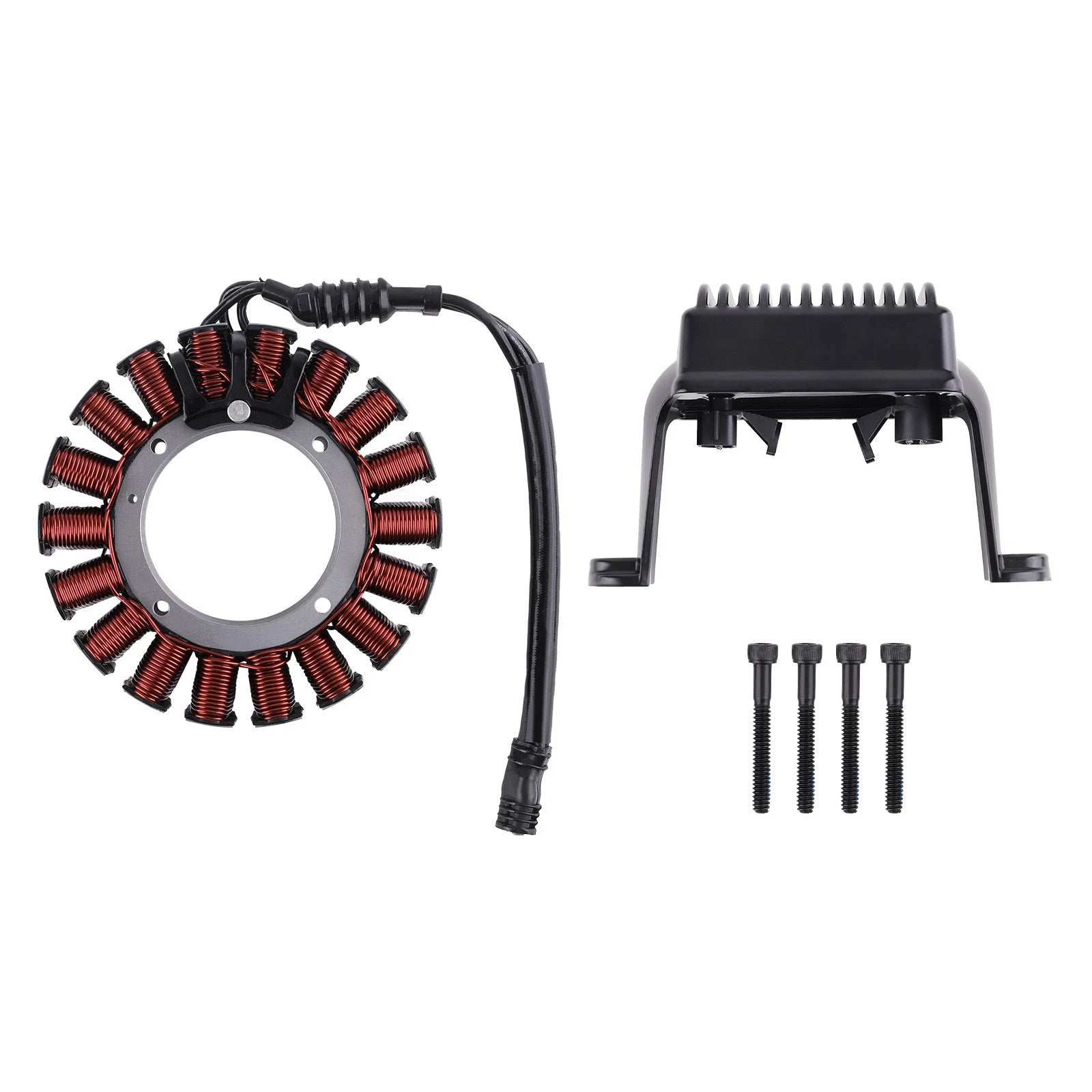 Stator & Regulator Rectifier for Harley Electra Glide FLHT, Road King FLHR (2006–2008)