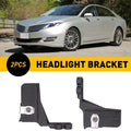 2X Headlight Lamp Mount Bracket for Ford Fusion Lincoln MKZ (2013–2016)