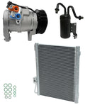 AC Compressor Kit w Condenser for Dodge Ram 3500 5.7L V8 (2006–2006)