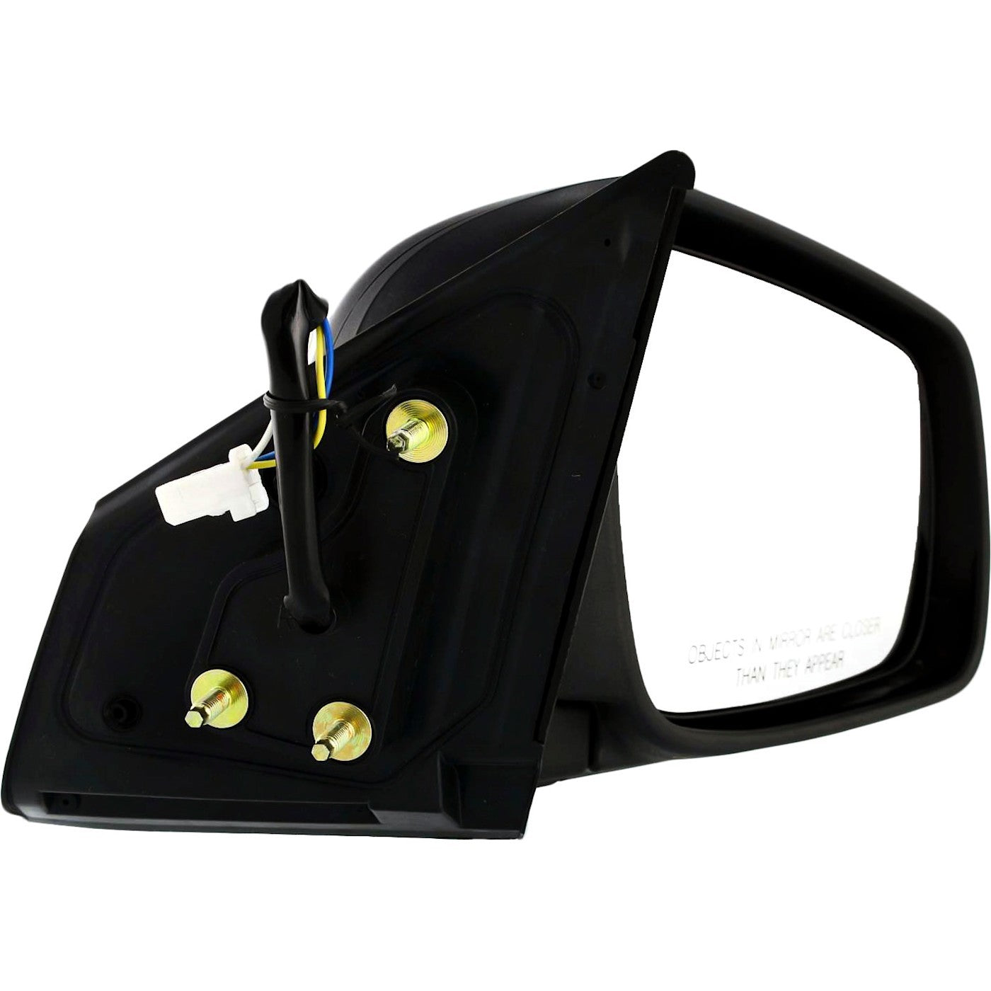 Power Mirror for Mitsubishi Lancer (2008–2014) Passenger Side Textured Black