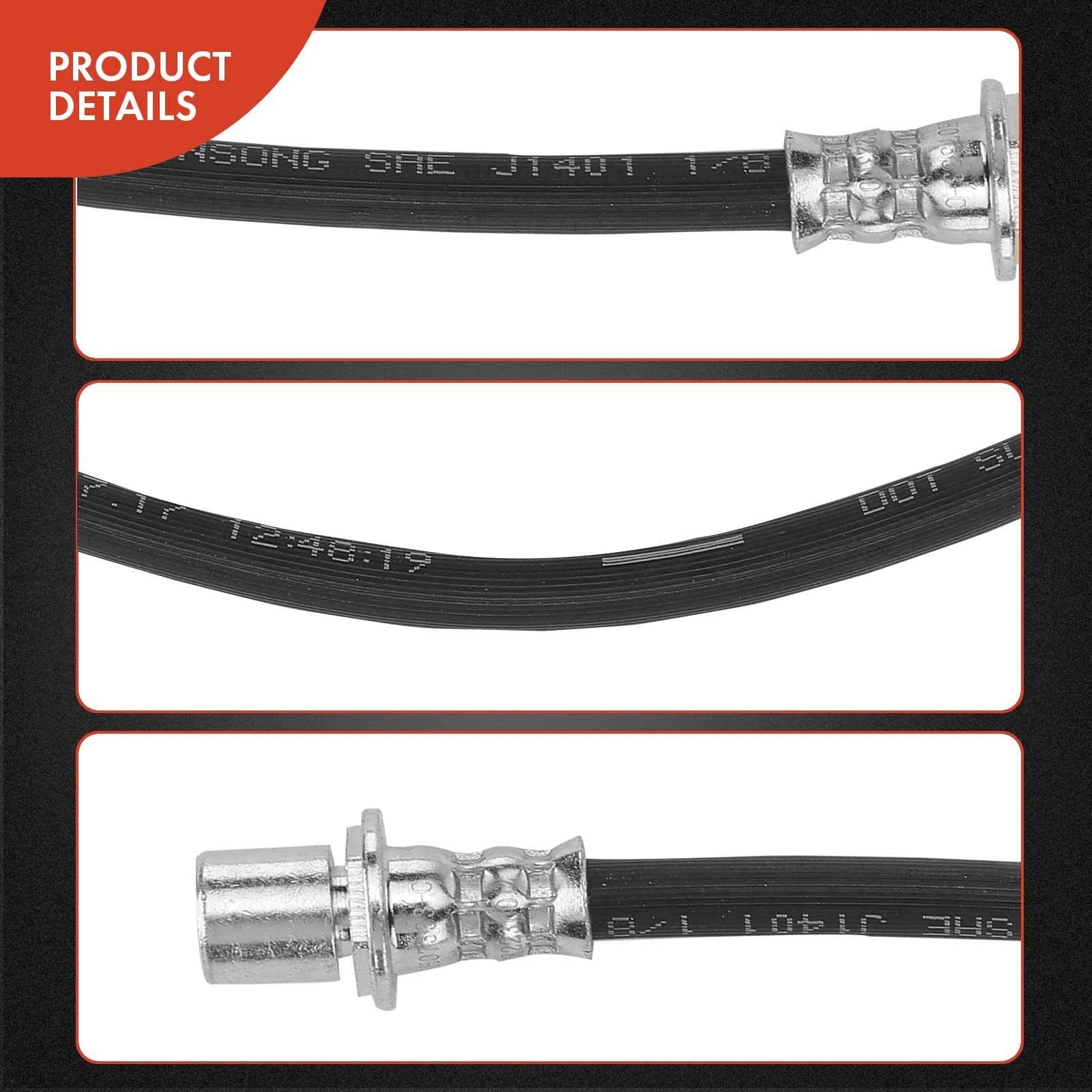 Rear Passenger Brake Hydraulic Hose for Toyota 4Runner (2001–2002) 3.4L