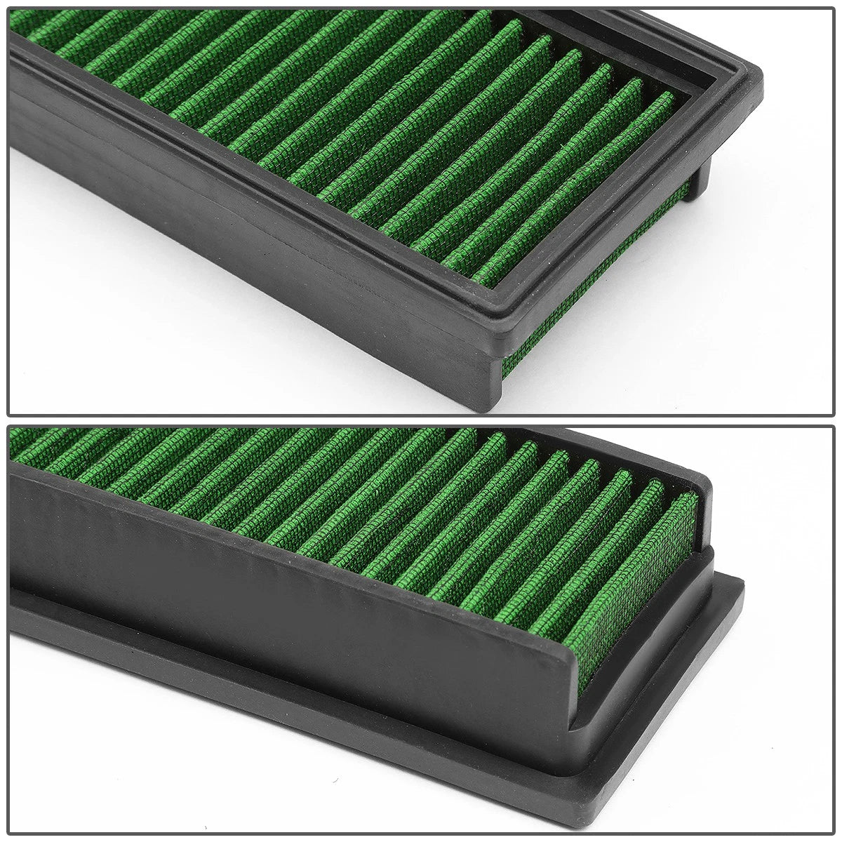 Reusable Engine Flow Air Filter Intake Panel for Peugeot/Citroen 1.6L L4