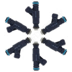 Set of 6 Fuel Injectors for Ford Explorer Ranger Mazda B4000