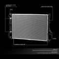 Aluminum Core Radiator for Mercedes-Benz CL550 S550 (2007–2014) DPI 2875