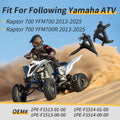 Headlight Brackets Set of 2 for Yamaha Raptor YFM700 YFM700R (2006–2023)