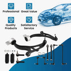 Set of 12 Front Control Arms with Ball Joints for Ford Explorer (2011-2017)