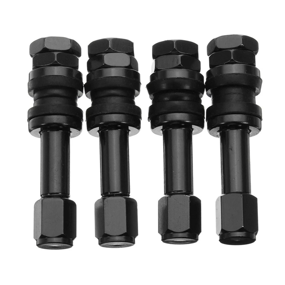 Set of 4 Tire Valve Stems TR48E for Car Tubeless Wheels