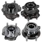 Set of 4 Wheel Hub Bearing Assembly for Nissan Altima (2007–2012) 2.5L