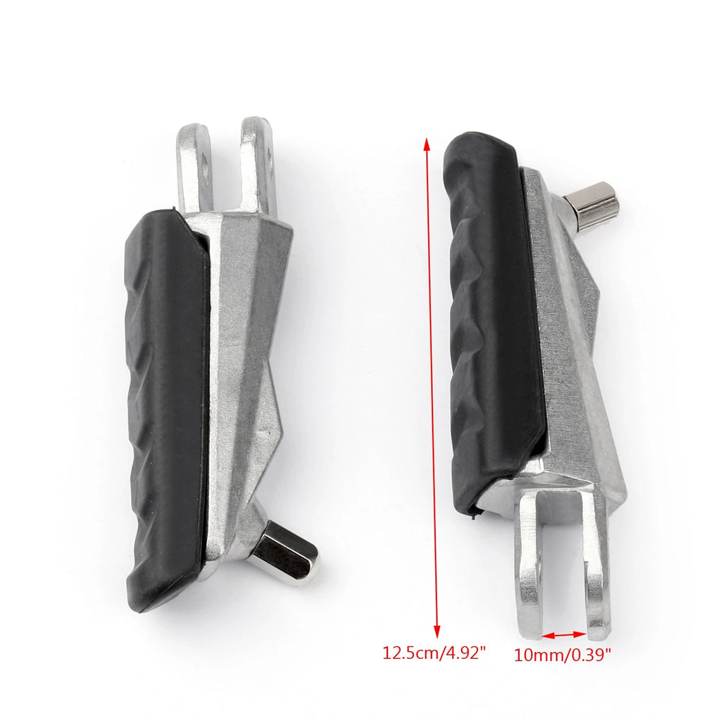 Front Footrest Pedals Foot Pegs for BMW F800GT (2011–2013), F800S (2004–2008), F800ST (2004–2012)