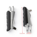 Front Footrest Pedals Foot Pegs for BMW F800GT (2011–2013), F800S (2004–2008), F800ST (2004–2012)