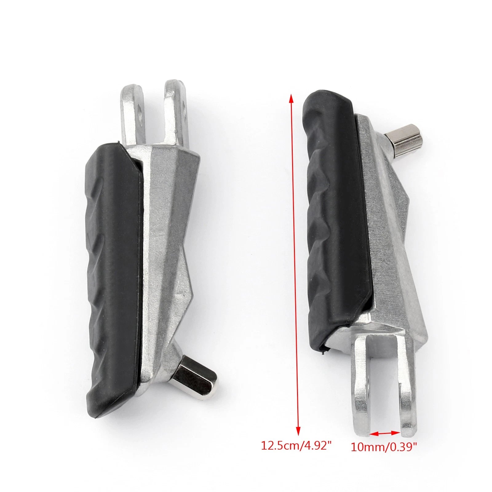 Front Footrest Pedals Foot Pegs for BMW F800GT (2011–2013), F800S (2004–2008), F800ST (2004–2012)
