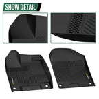 3D Molded TPE Floor Mats for Honda Pilot (2016–2022) All Weather Liners