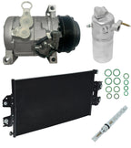 AC Compressor Kit With Condenser for GMC Savana 1500 6.6L (2012–2012)