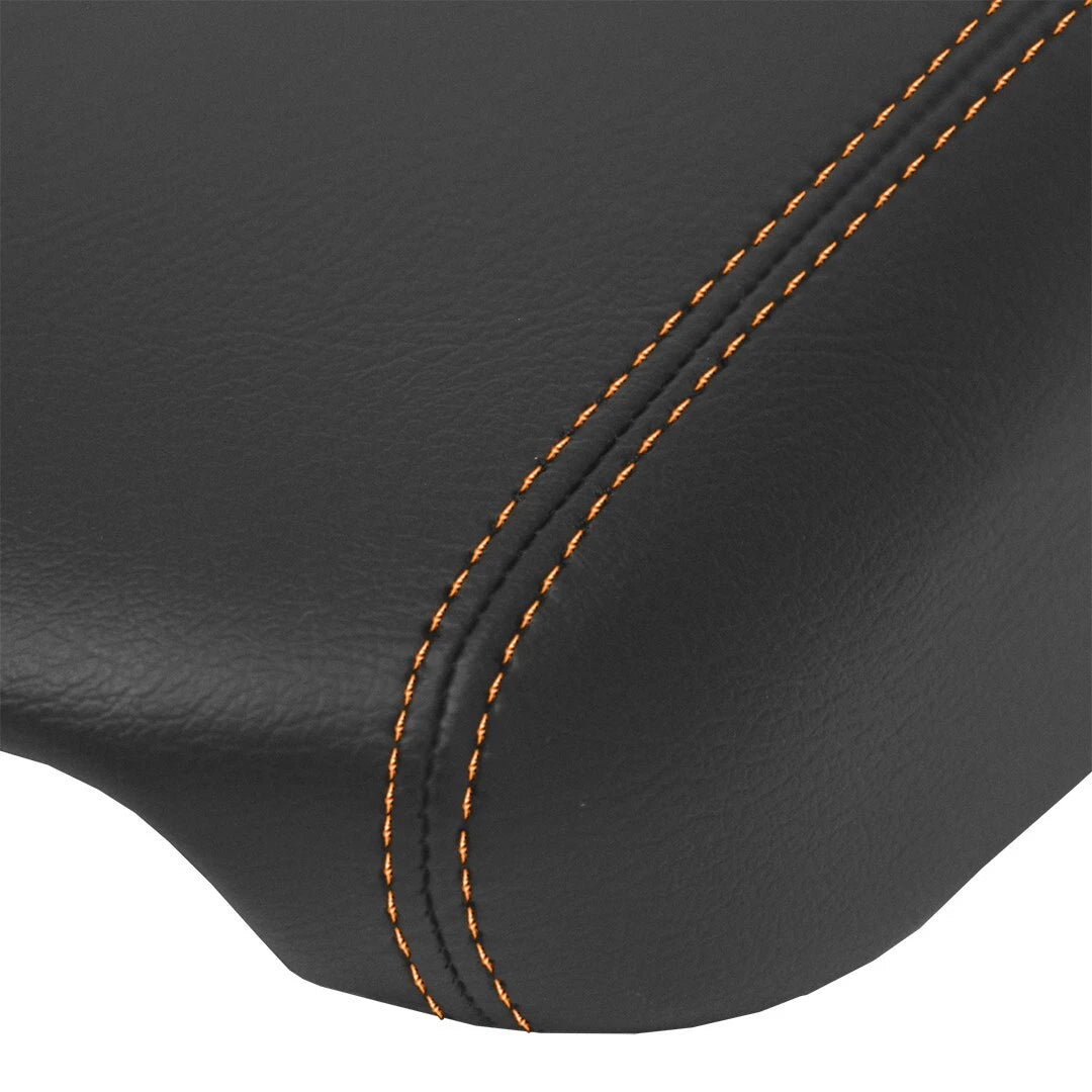 Console Armrest Cover for Chevrolet Traverse (2009–2016) Orange Stitch