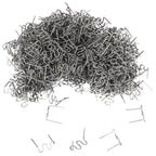 1000PCS Wave Hot Staples for Car Plastic Welder Bumper Repair (0.6mm)