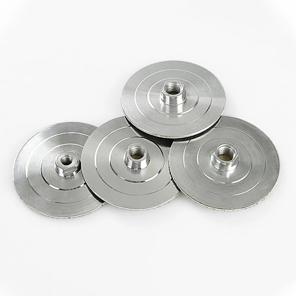Aluminum Polishing Pad Backing Holder for 4 Inch Diamond Pads