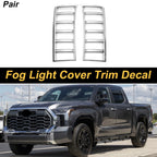 Set of 2 Fog Light Cover Trim for Toyota Tundra (2022–2025) Plating
