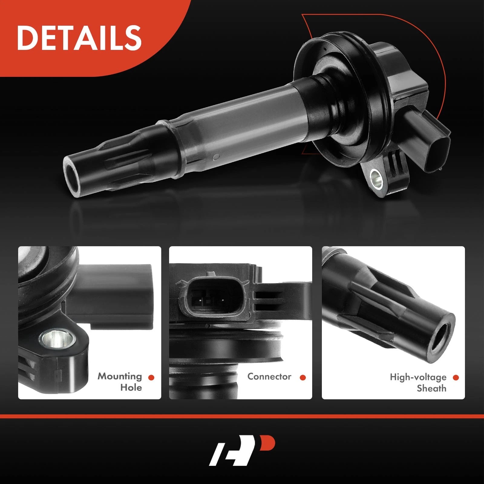 Ignition Coil for Ford F-150, Explorer, Fusion (2011–2017), Mazda 6 (2010–2012)