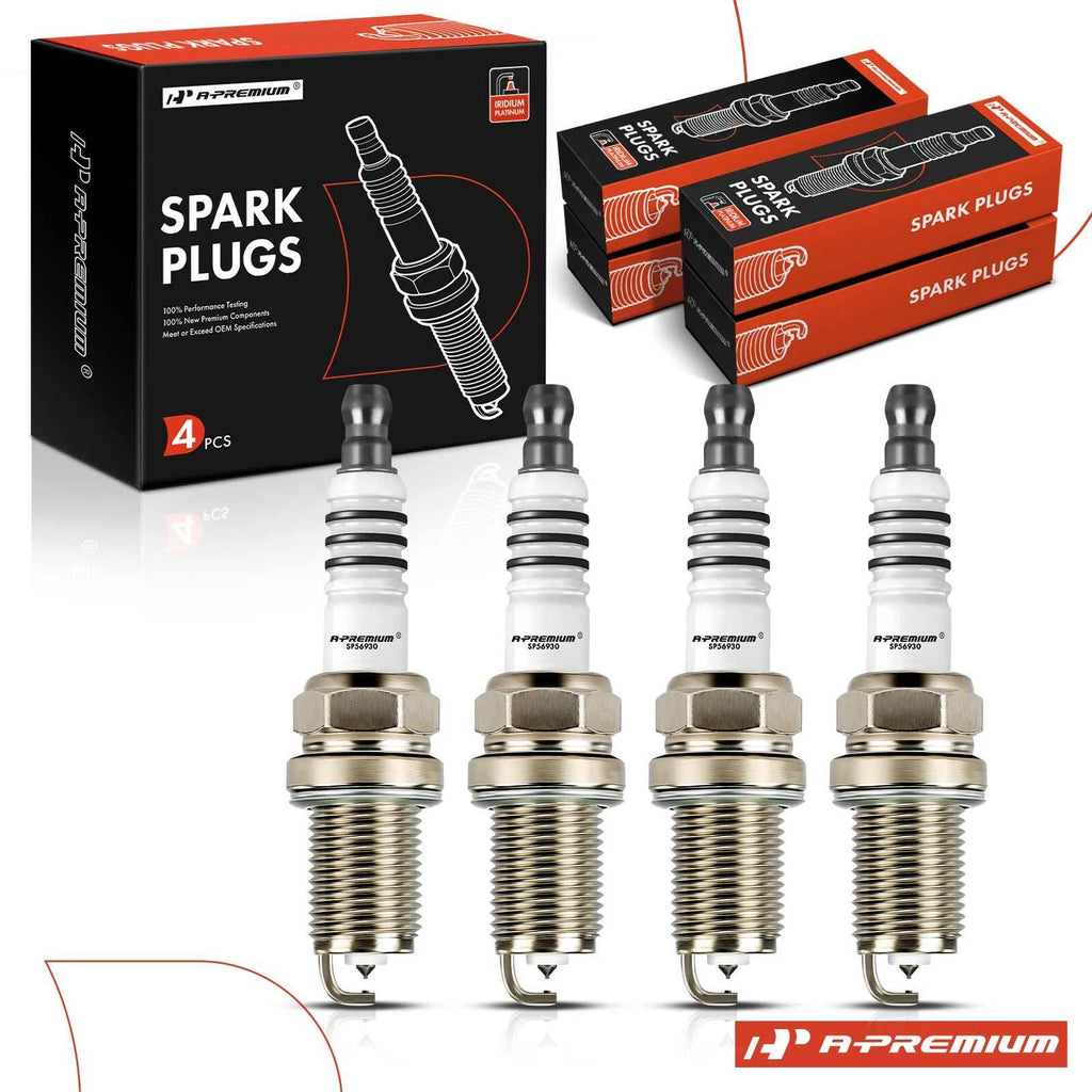 Set of 4 Iridium Platinum Spark Plugs for Saturn SC1 SL SL1 SW1 (1991–2002)