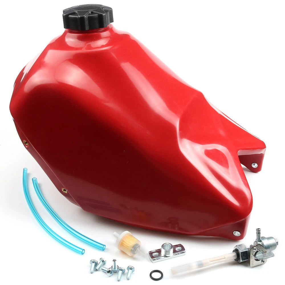 Fuel Gas Tank for Honda ATC 350X Three-Wheeler ATV (1985–1986) RED
