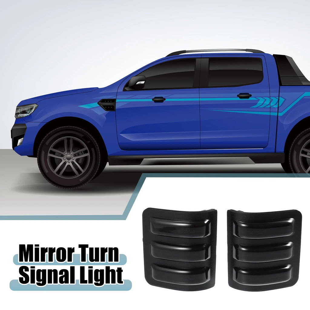 Set of 2 Mirror Turn Signal Lights for Ford F-450 Super (2008–2010) 7C3Z13776