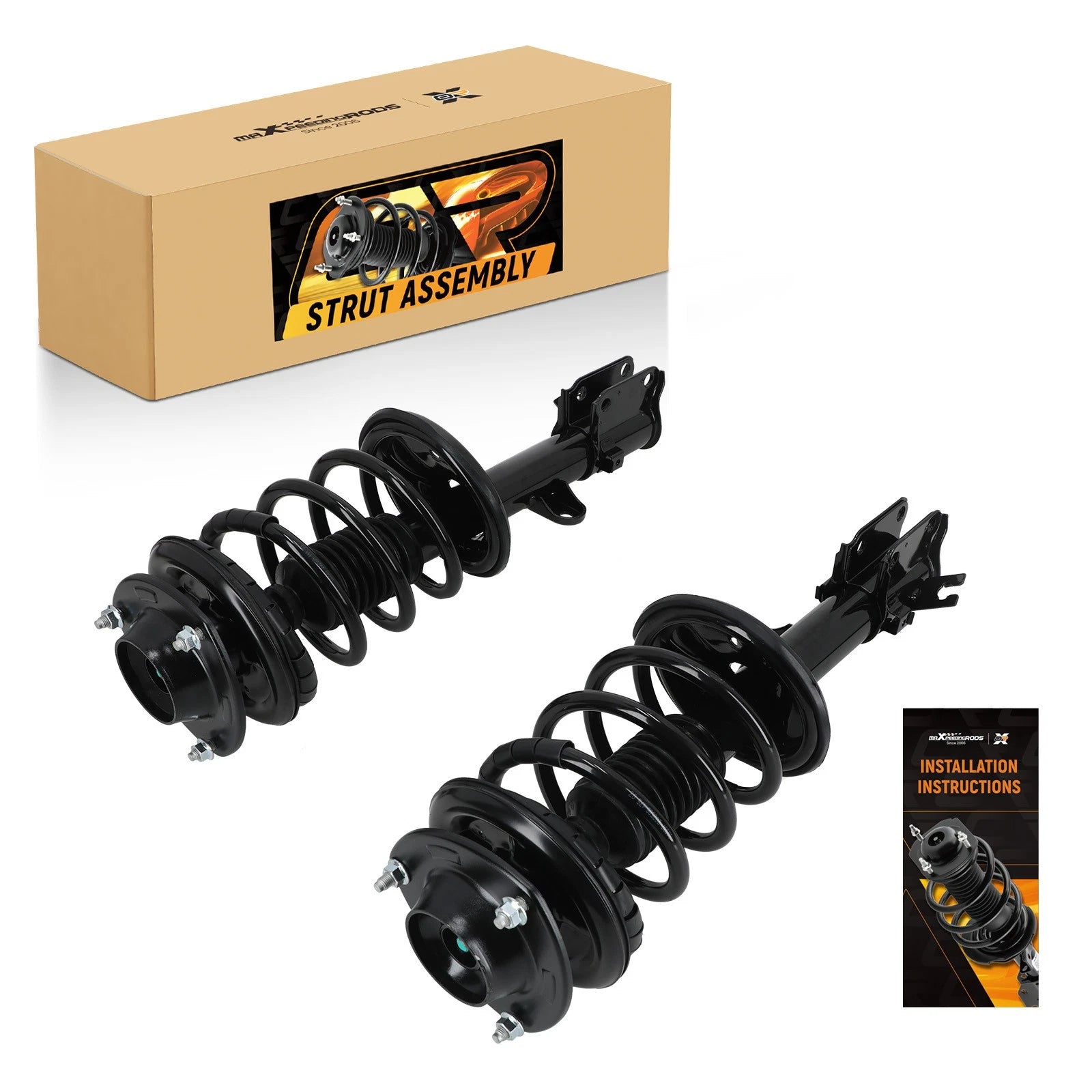 Complete Front Struts Shock & Coil Springs Assembly for Kia Sportage (2005–2010)