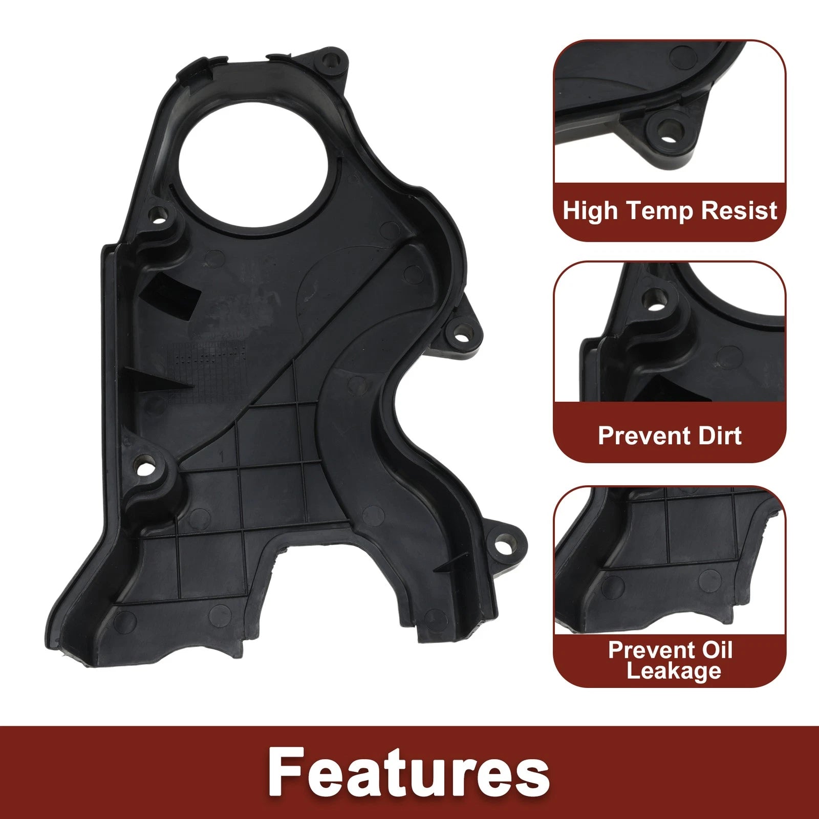 Engine Timing Cover for Hyundai Elantra 2.0L L4 (2007–2012) No. 2135023101