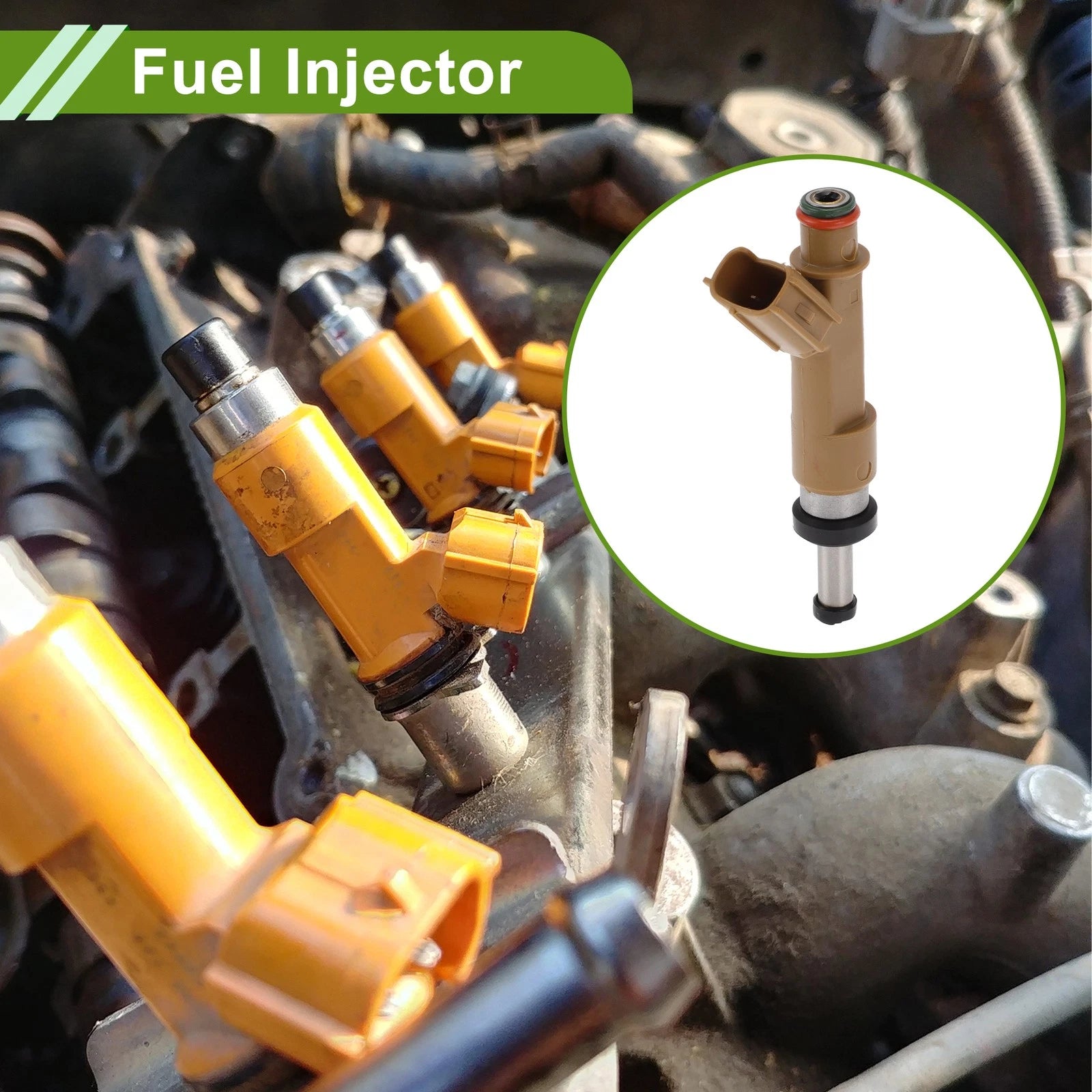 Fuel Injector for Toyota Matrix Base 1.8 (2009–2012) 23250-0D010