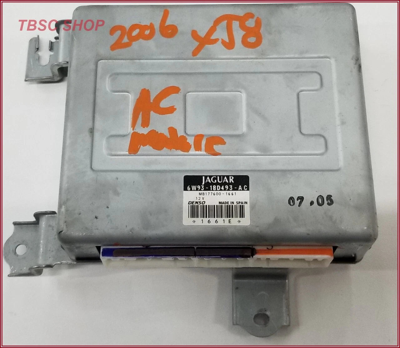 A/C Air Conditioner Computer Module 6W93-18D493-A for Jaguar XJ8 XJR (2004–2007)