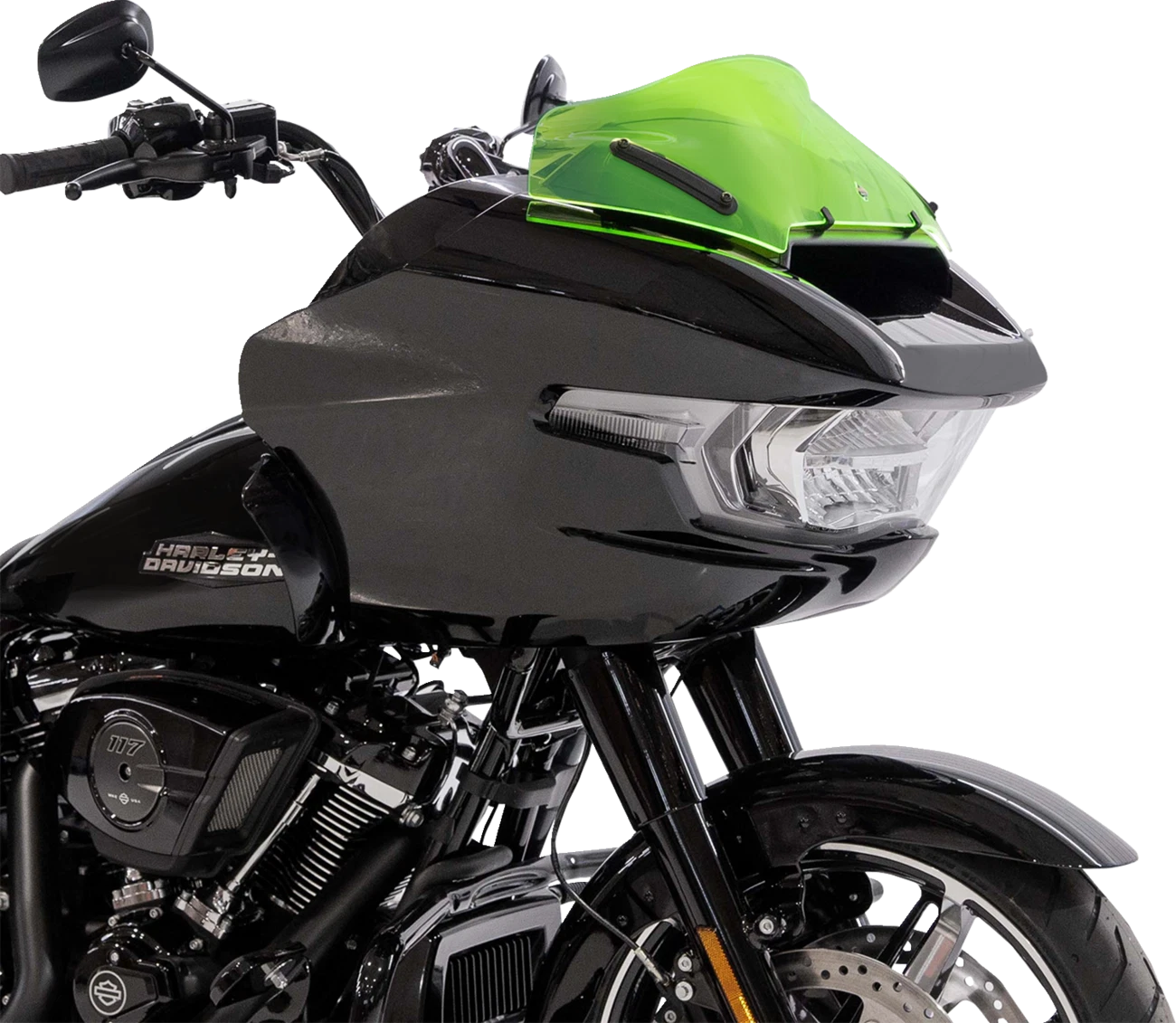 Klock Werks 8" Kolor Flare Sport Windshield for Motorcycle (KWW-01-0753)