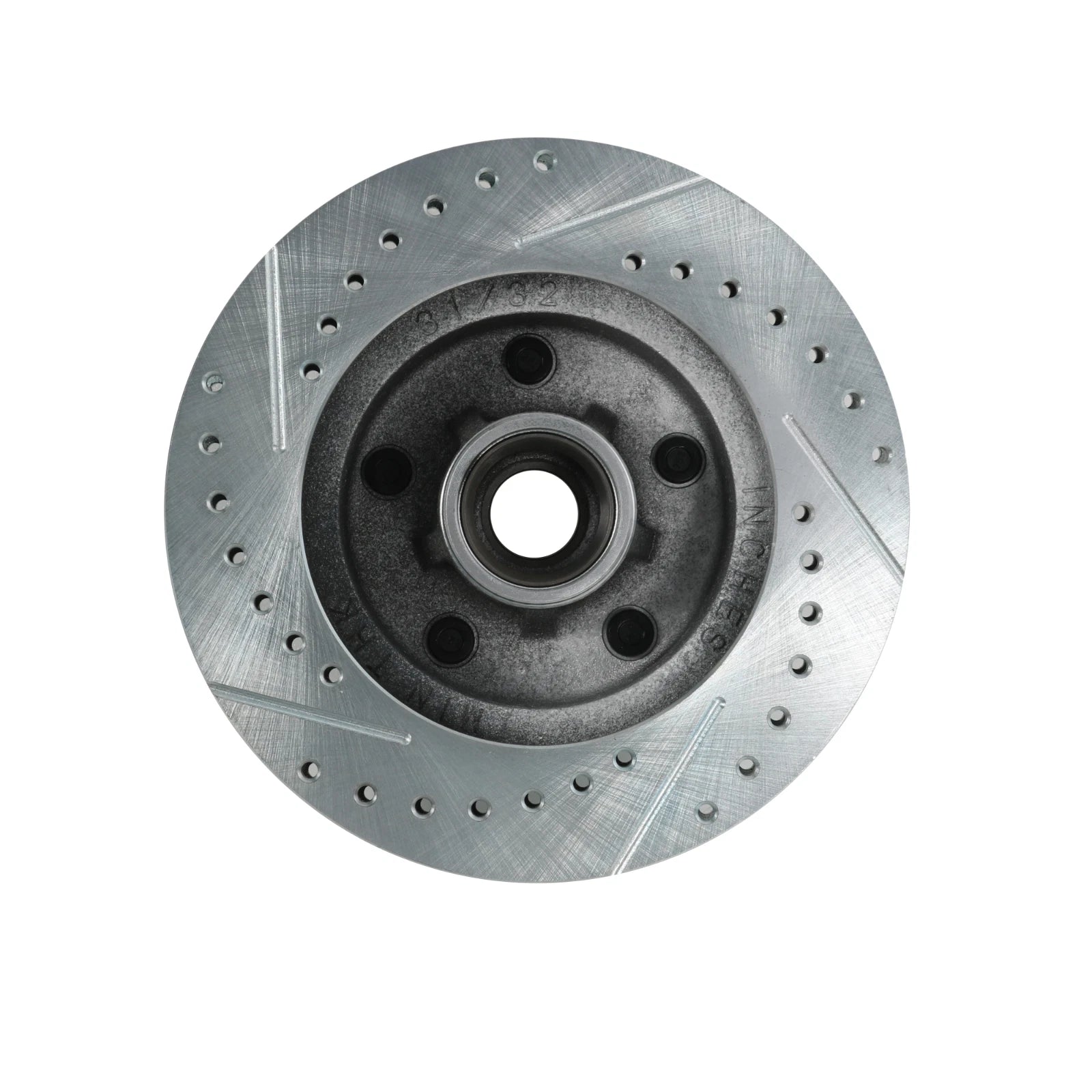Power Disc Brake Conversion Kit with Drilled & Slotted Rotors for Camaro (1967–1969)
