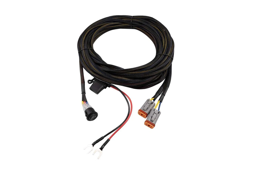 Light Duty Dual Output 4-Pin Wiring Harness for Diode Dynamics (–)