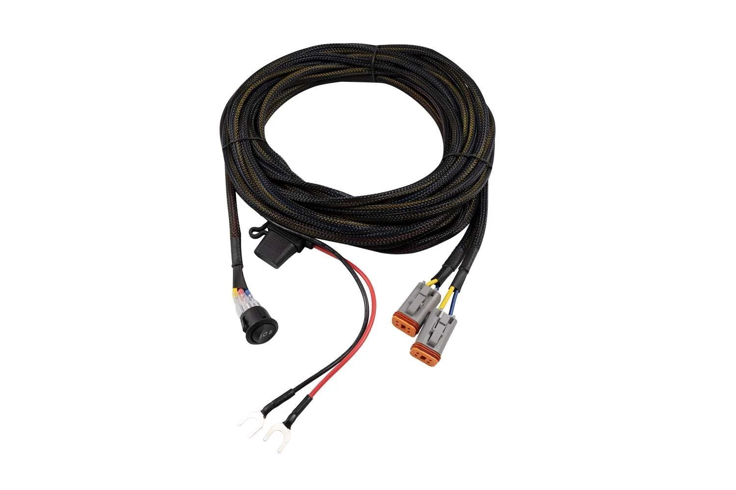 Light Duty Dual Output 4-Pin Wiring Harness for Diode Dynamics (–)