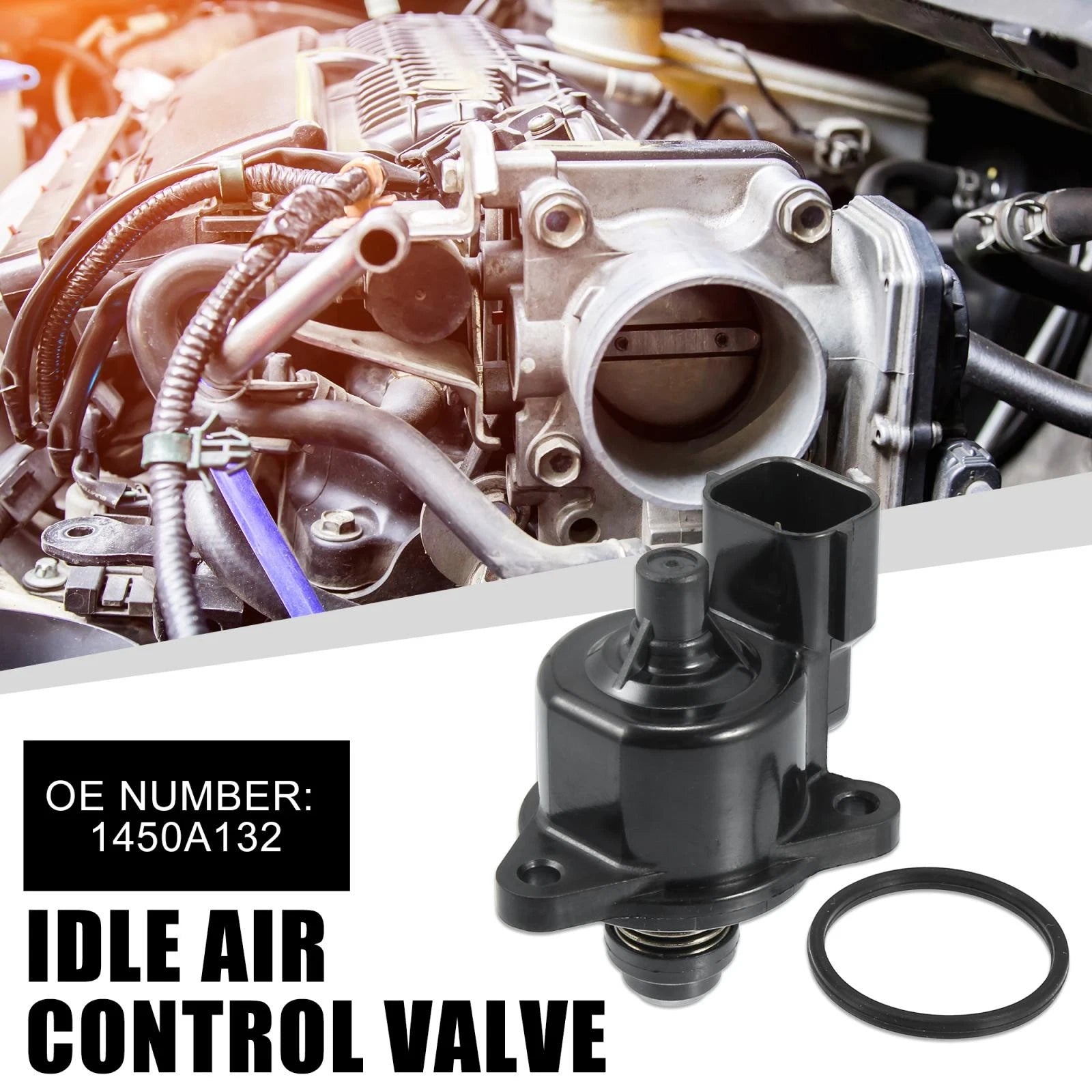Idle Air Control Valve IACV IAC 1450A132 for Mitsubishi Dodge (1999–2005)