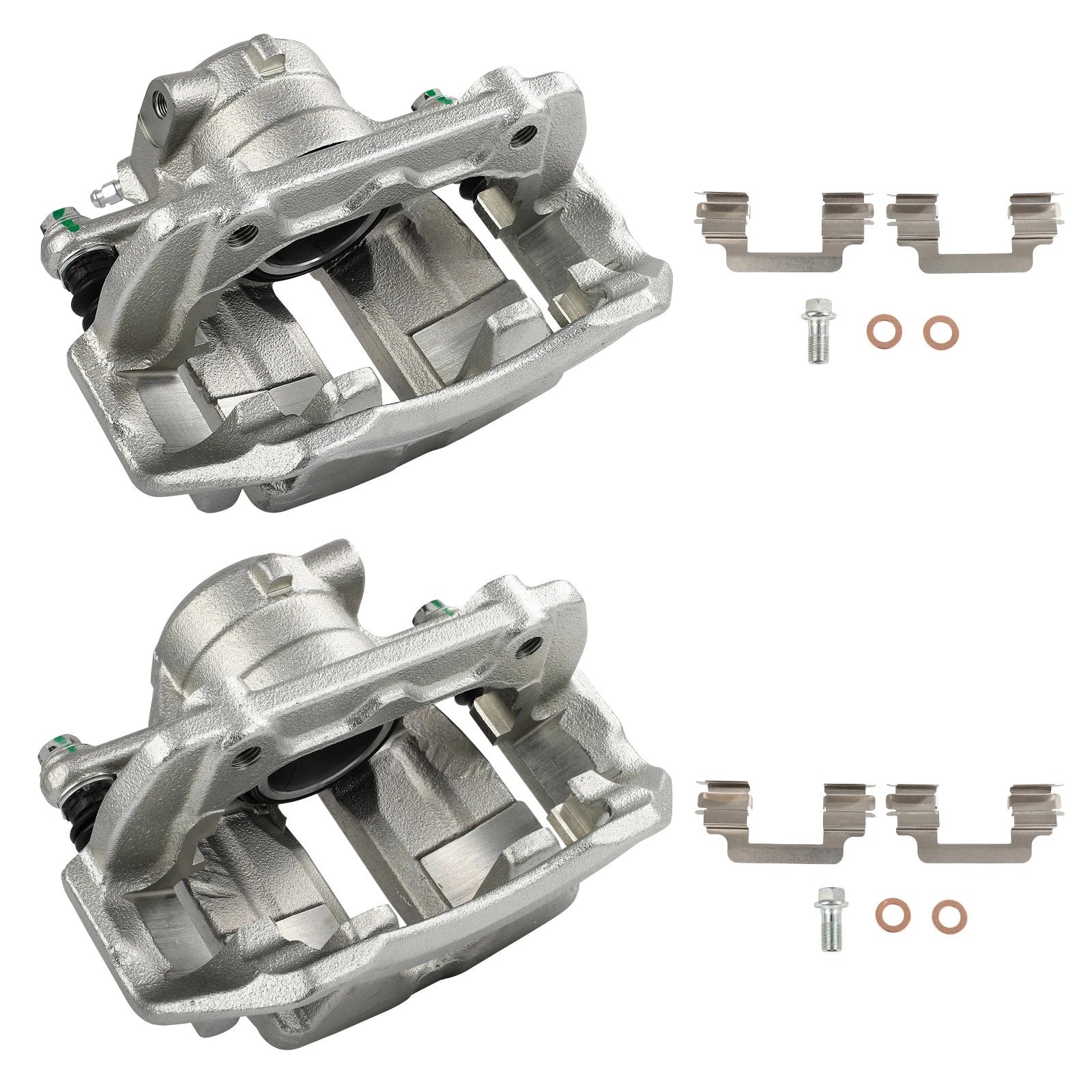 Set of 2 Front Brake Calipers for Mercedes-Benz C240 AWD