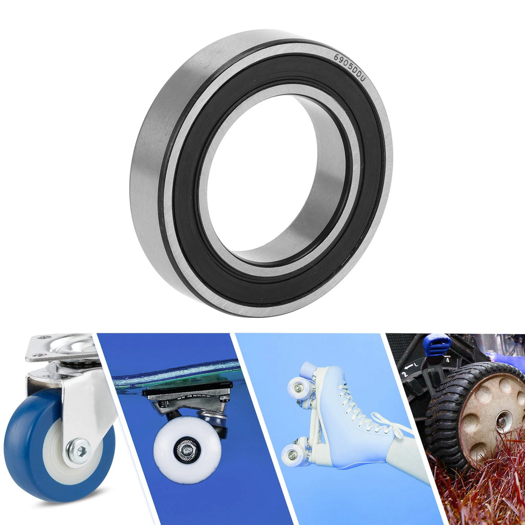Deep Groove Ball Bearing 25x42x9mm for Scooter Skateboard (6905DDU)