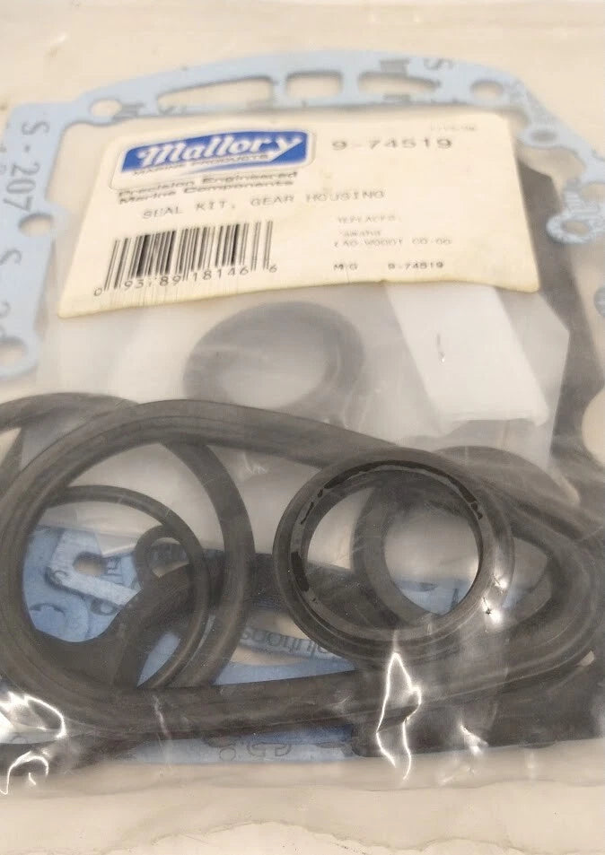 Seal Kit Gear Housing for Mallory Marine 9-74519 (OEM)
