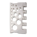 Metric Screw Thread Pitch Gauge for Bolt Nut Set (Stainless Steel)