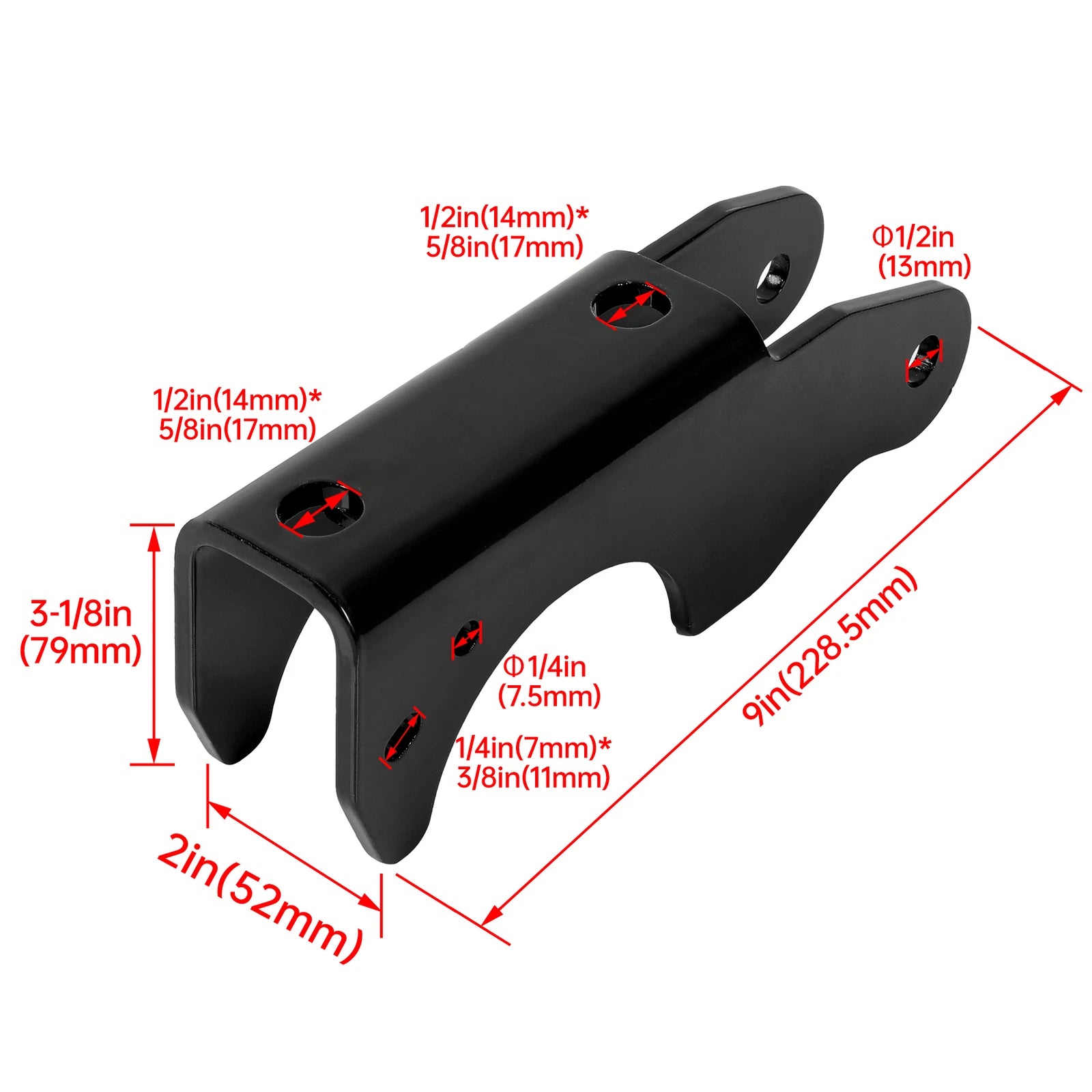 Passenger Side Rear Lower Shock Mount for Ford Super Duty (1999–2005)